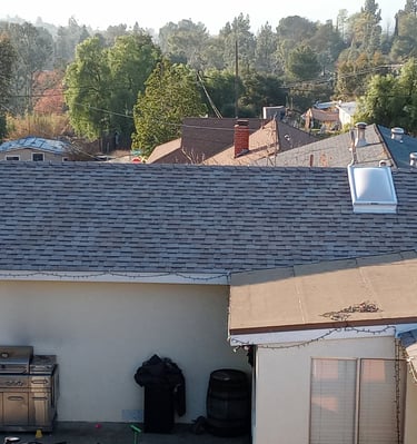 New roof installation by America Roofing Alpine CA