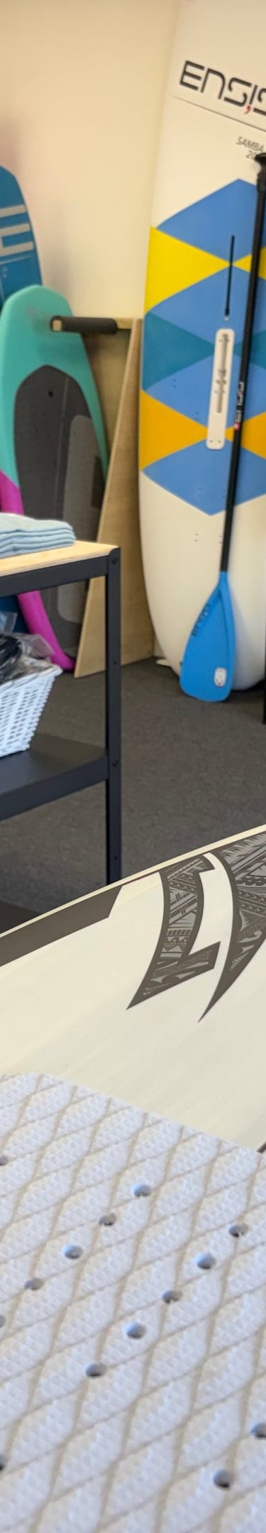 Kiteboarding and wing foil boards for sale at Kite & Wing shop in Stuart FL