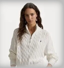 Ralph Lauren clothe section for women