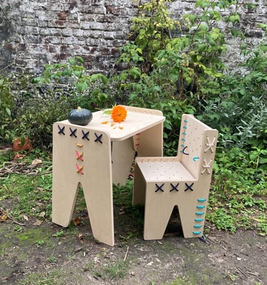 table en bois pour enfant