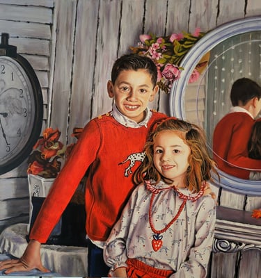 Álvaro Fernández Sáez Alonso & Daniela Portrait