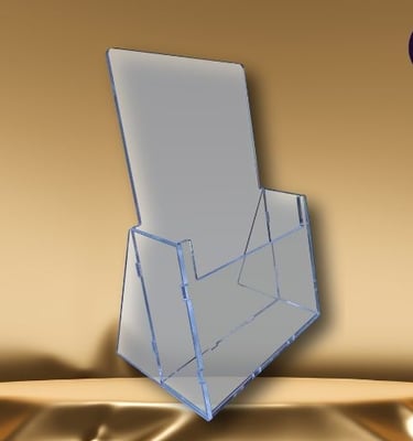 Acrylic brochure holder