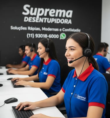 atendimento da suprema desentupidora