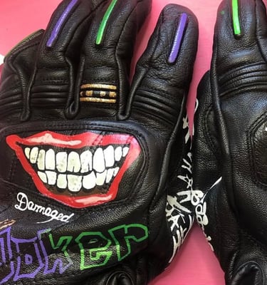 GANTS IXON PERSONNALISÉS PAR DKM CUSTOM