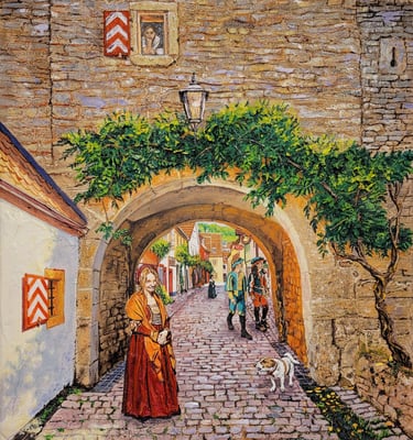 Álvaro Fernández Sáez Mädchen im Turm Sommerhausen