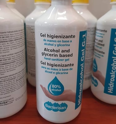 gel hidroalcohólico