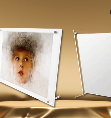 Acrylic standee frame