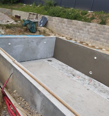 piscine béton