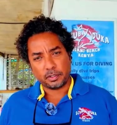Scuba duka's Ali Scuba Duka speciality intructor