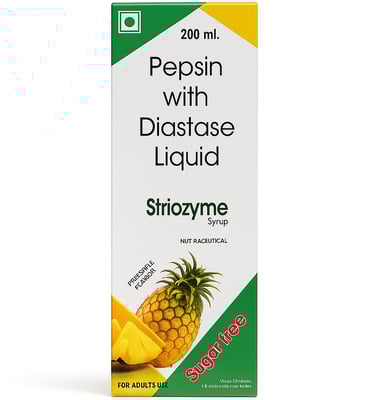 Striozyme Syrup. Digestive enzyme by Strio Healthcare