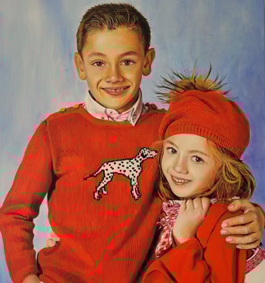 Álvaro Fernández Sáez Alonso & Daniela Portrait