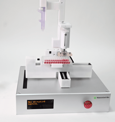 약물전달젤  정량분주기, 분취량