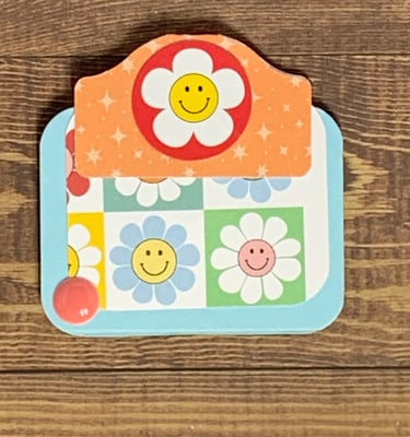 Smiling Daisies hidden paper clip