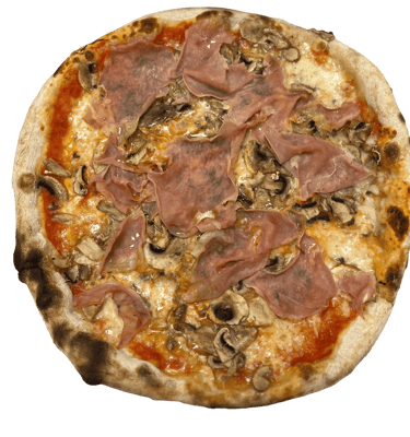 Prosciutto e funghi
