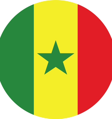 Icone représentant le drapeau du Sénégal
