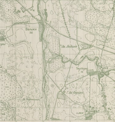 a map Tautkunai 1915 Germany