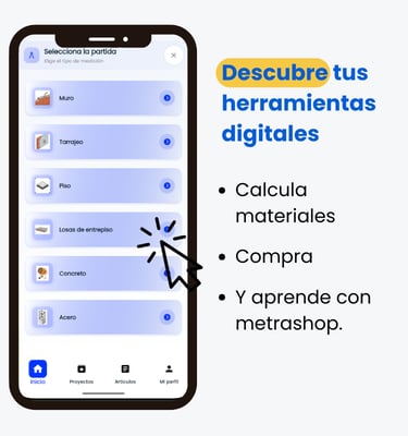 calculadora de materiales de construcción, calcula tus materiales gratis, calculo, compra y cursos.