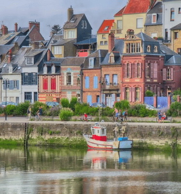 Le Crotoy village en Baie de Somme