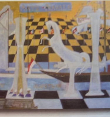 Iris Devote LITTARDI © - "Arte Navale" 2009 - huile sur toile