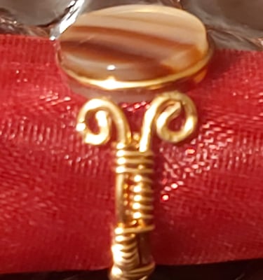 a ring with a ring on it