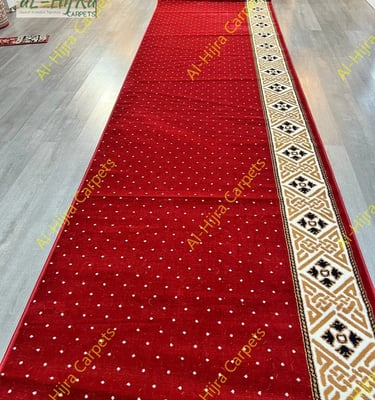 karpet masjid gizem lokal merah bintik