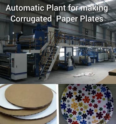 Paper cups and plates are made by hydro pneumatic machine made by national pneumatic systems in vasai mumbai.