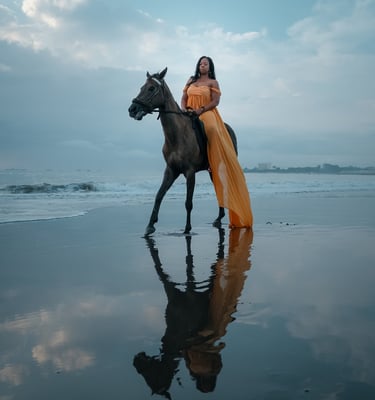horse riding photoshoot