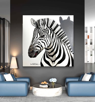 Toile coton sur châssis bois