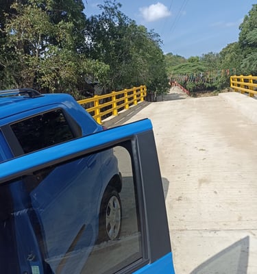 Puente sobre el arroyo El Totumo