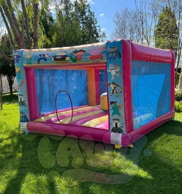 Castillo hinchable para alquiler en Madrid y Toledo