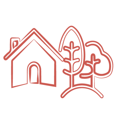 Maison 2 entrées, et Jardin cloturé 