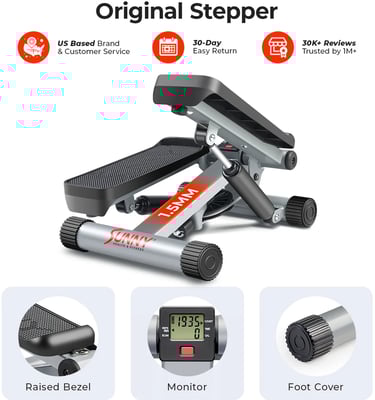 stepper dimensions