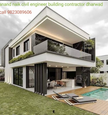 a modern house with a pool and a deck