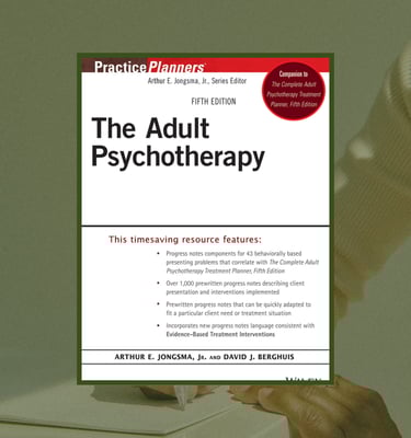 Adult Psychotherapy Notes