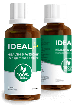 IdealFit is a natural supplement in drop form developed to aid in weight loss, accelerate metabolism