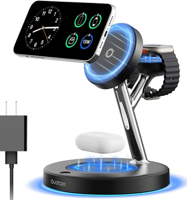 New 3 in 1 Charging Station Compatible with MagSafe