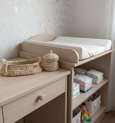 Ensemble de paniers pour bébé ou salle de bain