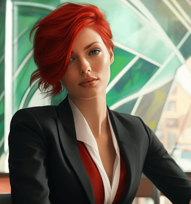 Power, poise, and red-hot precision—Madeline DaVinci