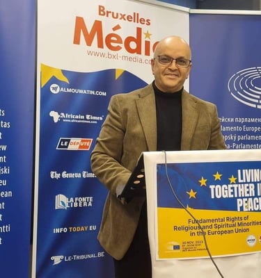 Lahcen Isaac Hammouch président de BXL-Média