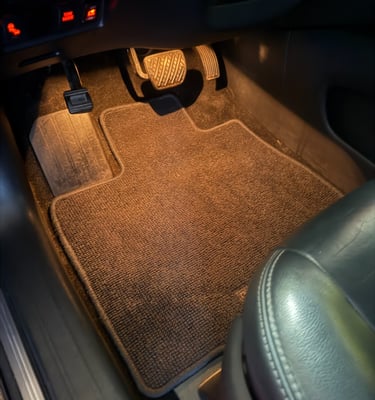 clean carpet mat