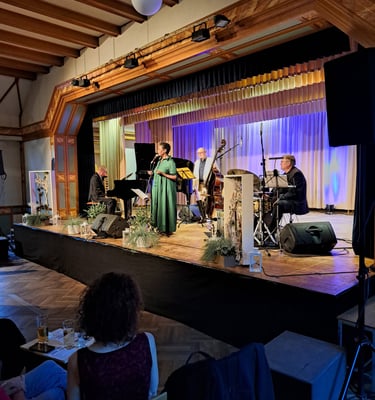 Foto der Jazzband rund um Carol