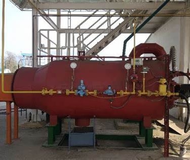 direct fired hot air generator
