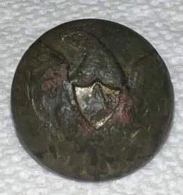 union Artillery civil war button