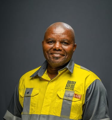 South 32 Mine. a man Headshot