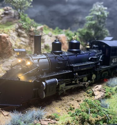 HOn3 K-27 Marker Lamps Firebox Flicker DCC