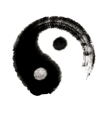 dessin du Yin et du Yang, le TAO