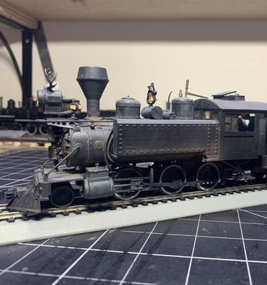 On30 Weathered Locomotive
