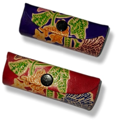 leather purse, hand made leather bag