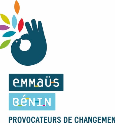 Logo Emmaüs Bénin, partenaire Emmaüs MOBOVOME