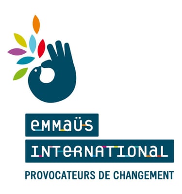 Logo Emmaüs International, partenaire Emmaüs MOBOVOME